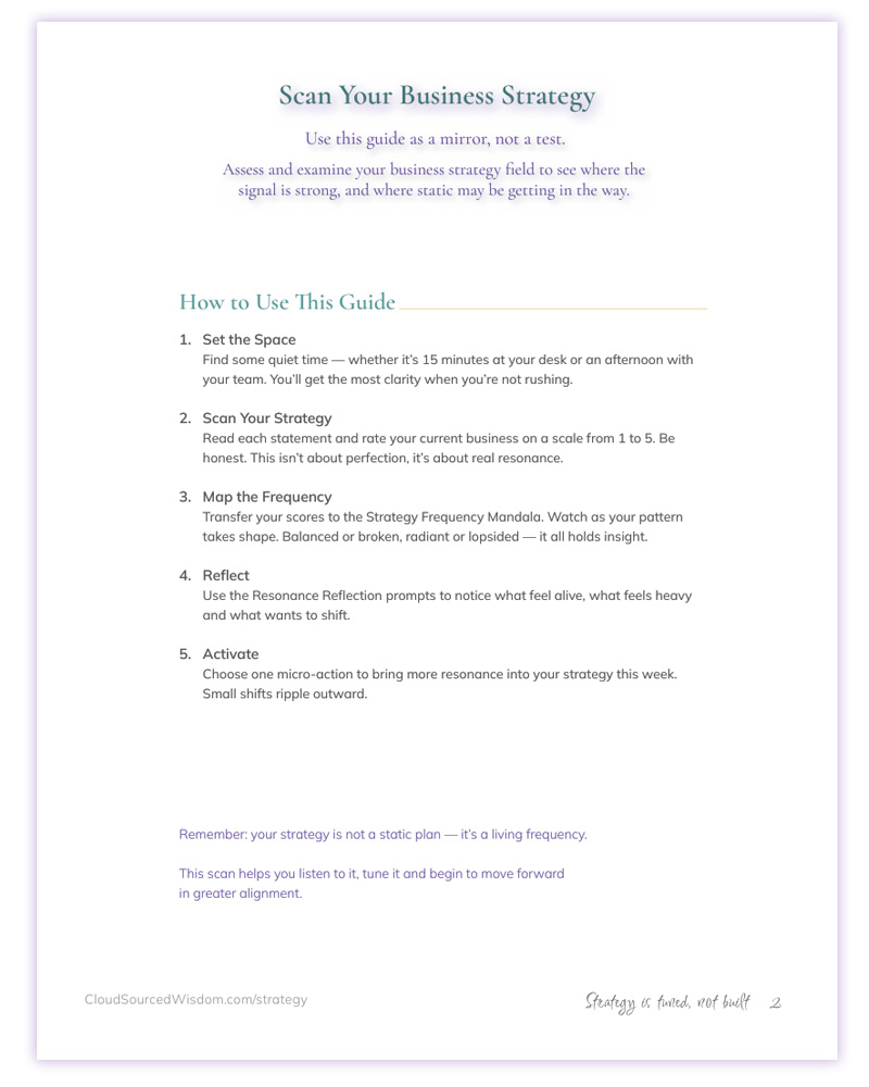 Cloud Sourced Strategy Scan - Page 2