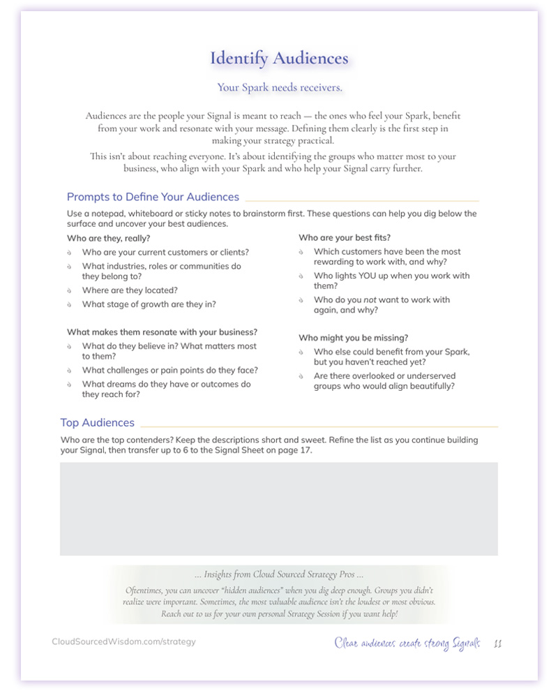 Cloud Sourced Strategy Scrollbook - Page 11