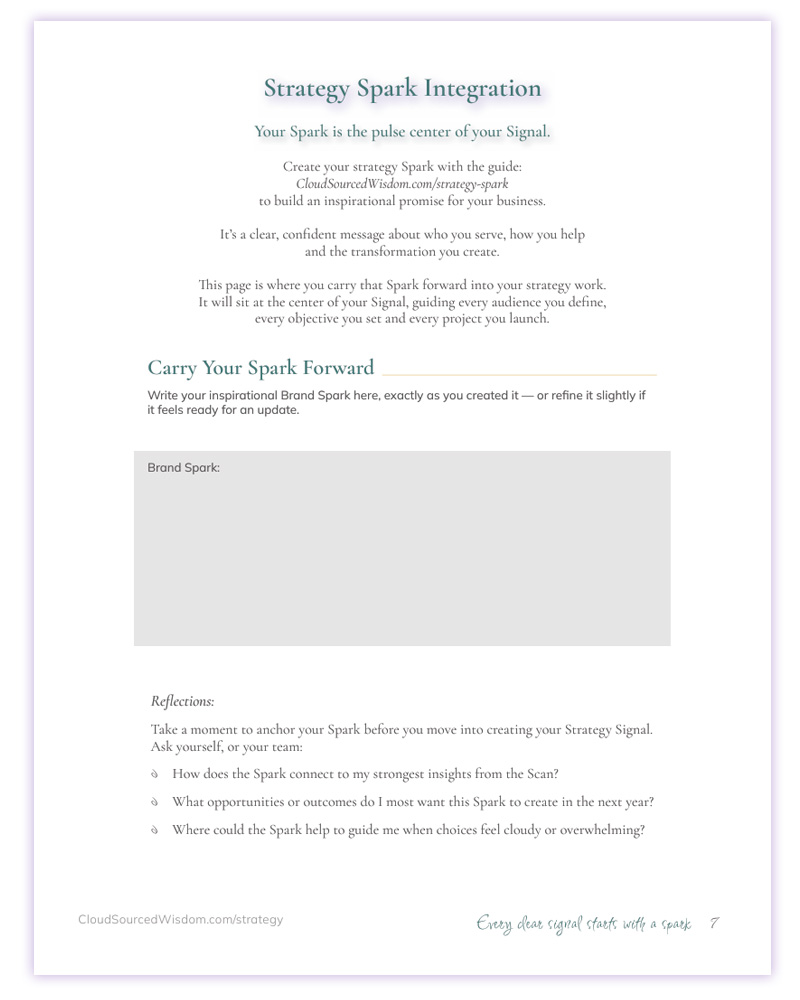 Cloud Sourced Strategy Scrollbook - Page 7