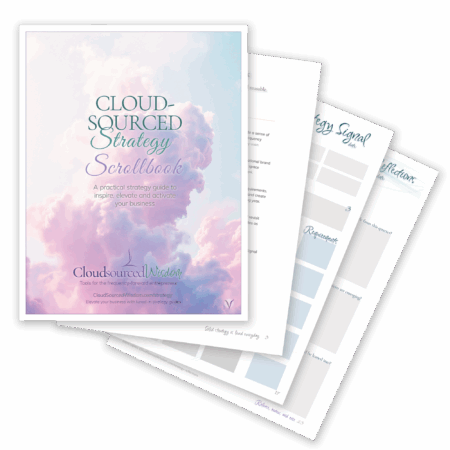 Frequency Forward Business Strategy Guide and Planning System with a Strategy Signal, Quarterly Check Ins and Annual Review - CloudSourcedWisdom.com